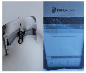 Cold weather Papercast 2022