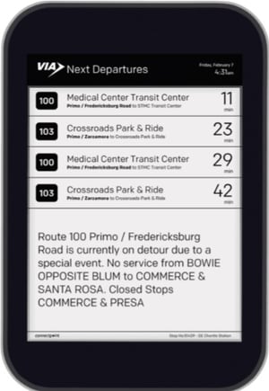 Connectpoint Digital Bus Stop 2
