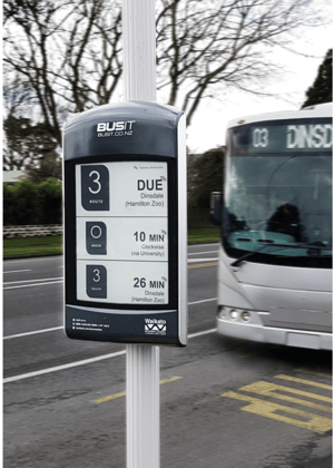 DIGITAL BUS STOPS