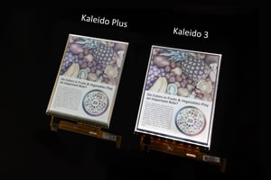 E Ink Kaleido 3_E Ink Kaleido Plus_Compare