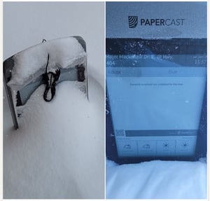 Papercast low temp